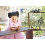 七五三，３歳女，ドレス，スタジオ撮影