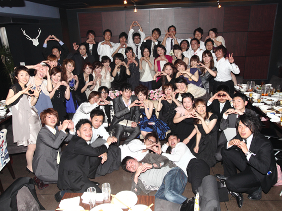 結婚式　２次会　撮影　