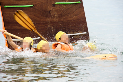 渋川で海の学習