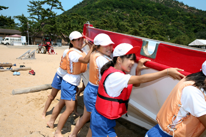 第四福田小学校海の学習