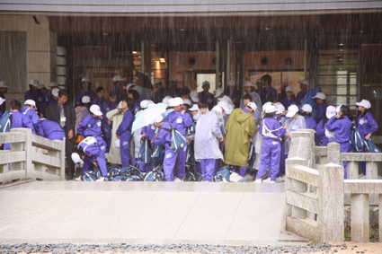 早島中学校閑谷研修 早島中学校閑谷研修