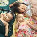 お宮参り，双子