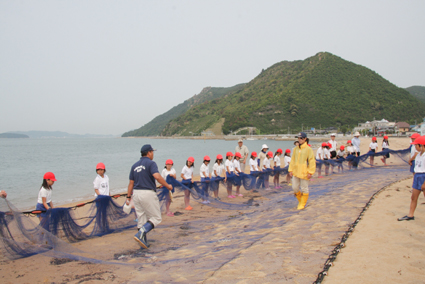 第四福田小学校海の学習