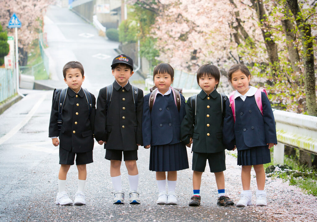 入学グループ写真