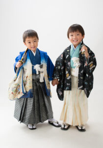お友達と一緒の七五三　早島