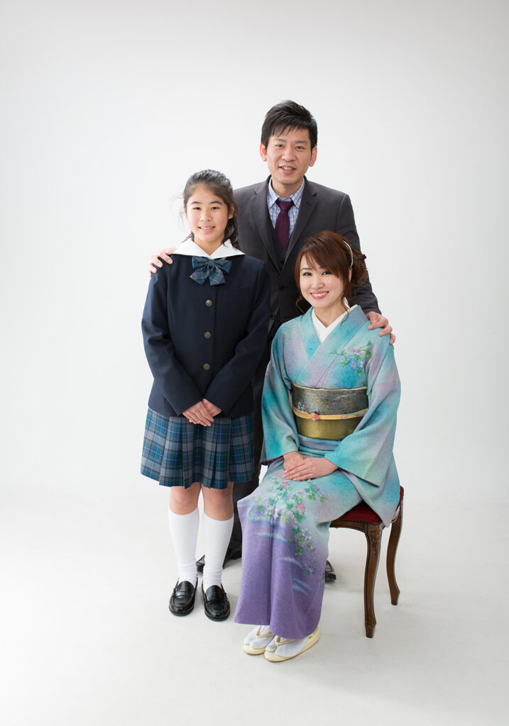 入学記念は家族の記念