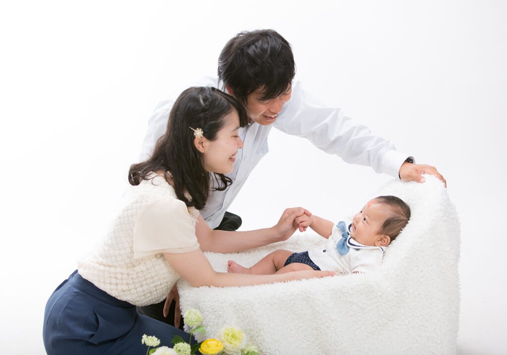 家族でお宮参り