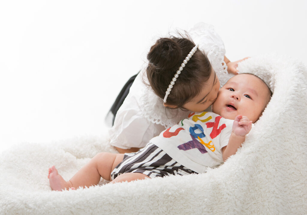 お姉ちゃんの愛情いっぱいのお宮参り☆