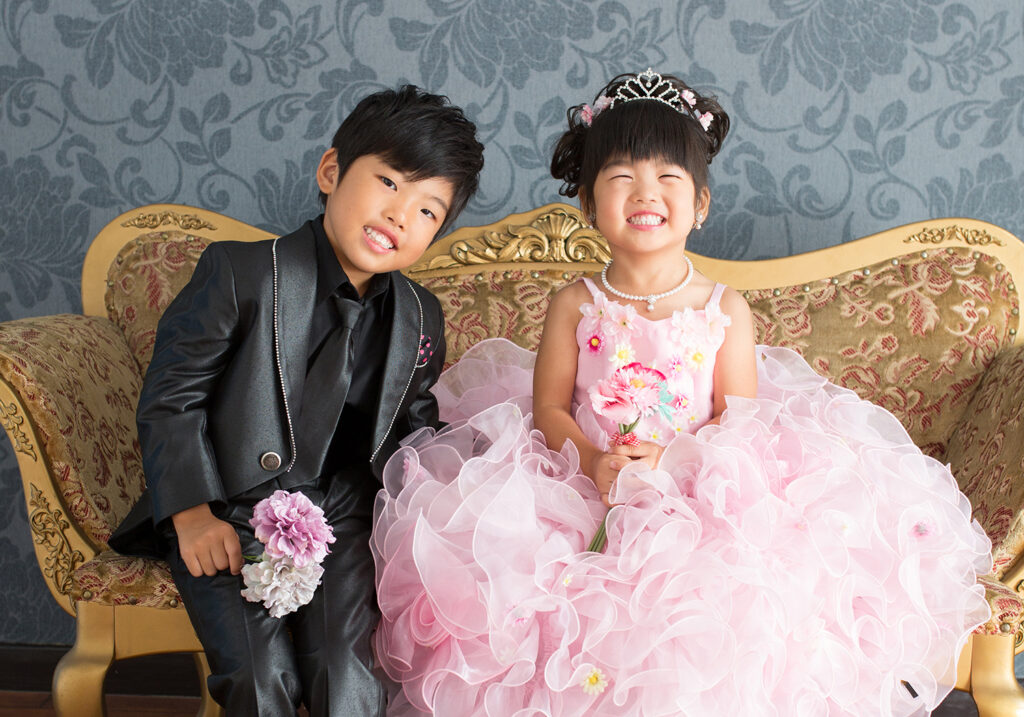 兄弟で七五三撮影