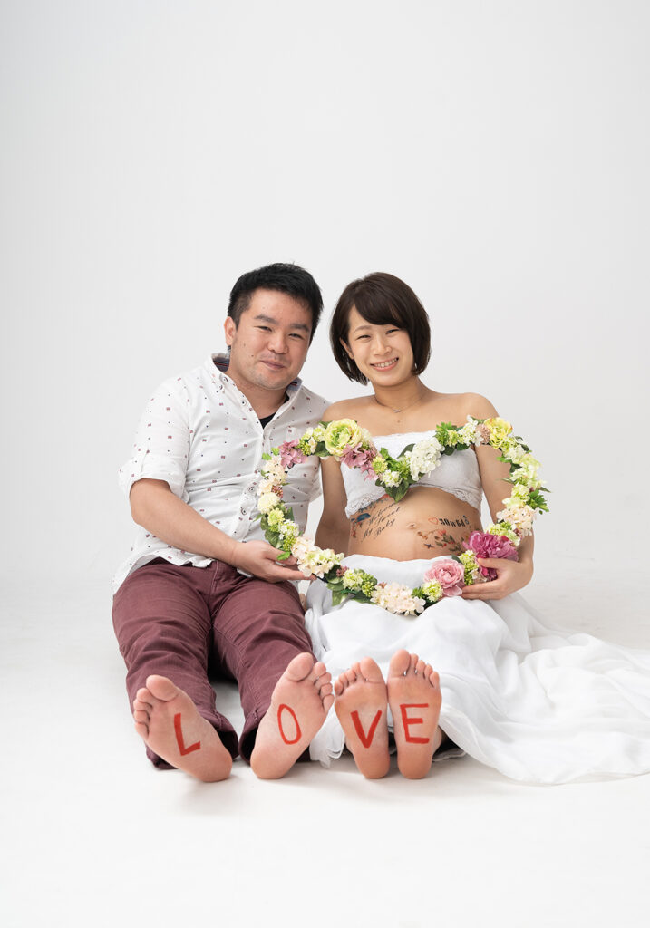 マタニティフォト 倉敷 岡山 早島 佐藤写真館 おしゃれ やすい オリジナリティ