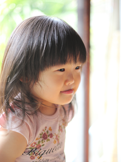 娘を単焦点で撮ってみた 娘を単焦点で撮ってみた