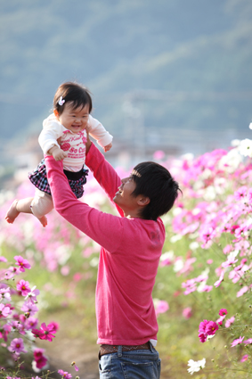 子供　ロケーション　撮影