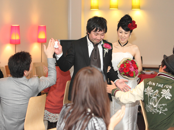 結婚式,2次会の撮影,倉敷,岡山